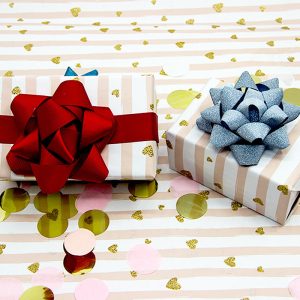 Papier cadeau en feuille d'or – Image 2