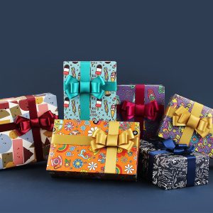 Papier cadeau à motifs animaliers – Image 1