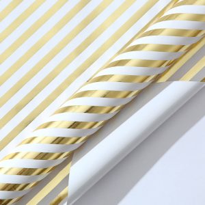 Papier cadeau en feuille d'or – Image 6