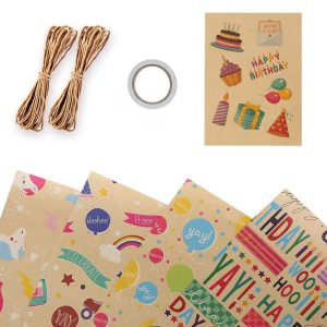 Papier cadeau d'anniversaire – Image 10