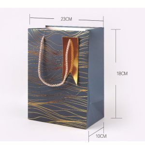 Sac cadeau estampé doré – Image 14