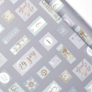 Papier cadeau kraft de Noël – Image 7