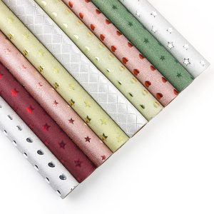 Papier cadeau à rayures colorées – Image 2