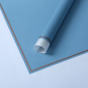 Papier cadeau imperméable transparent unicolore – Image 9