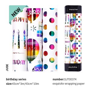 Papier cadeau en feuille d'or – Image 14