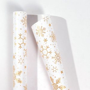 Papier cadeau en feuille d'or – Image 9