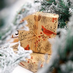 Papier cadeau kraft – Image 1