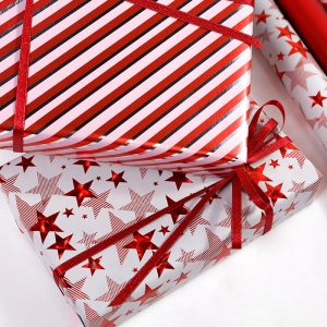 Papier cadeau à motifs de Noël – Image 4