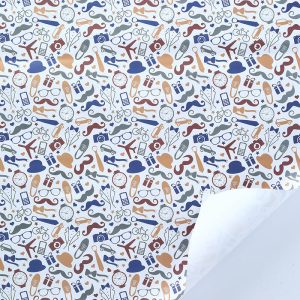 Patron de cravate en papier cadeau – Image 7