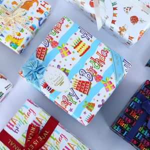 Papier cadeau d'anniversaire – Image 4