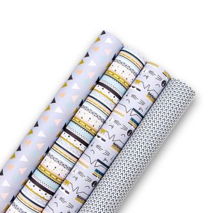 Papier cadeau kraft blanc – Image 5