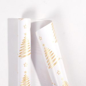 Papier cadeau en feuille d'or – Image 10