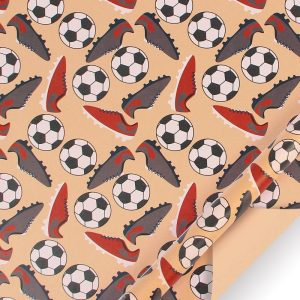 Papier cadeau Kraft Sports Series – Image 6