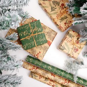 Papier cadeau kraft – Image 3