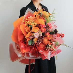 Papier cadeau imperméable transparent unicolore – Image 2