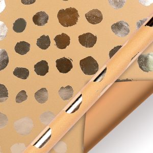 Papier cadeau en feuille d'or – Image 6