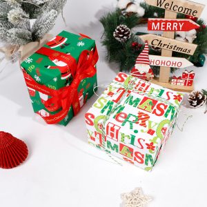 Papier cadeau à motifs de Noël – Image 4