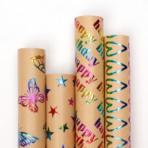 Ruban polyester estampé doré – Image 5