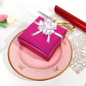 Papier cadeau aluminisé 43 cm – Image 4