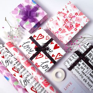 Papier d'emballage cadeau Kraft – Image 3