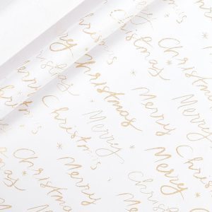 Papier cadeau en feuille d'or – Image 11