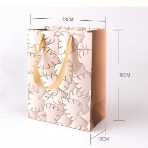 Sac cadeau estampé doré – Image 8