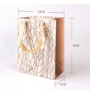 Sac cadeau estampé doré – Image 9