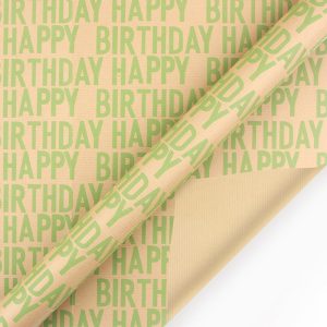 Papier cadeau kraft doré 80g – Image 12