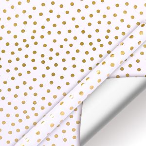 Papier cadeau en feuille d'or – Image 13