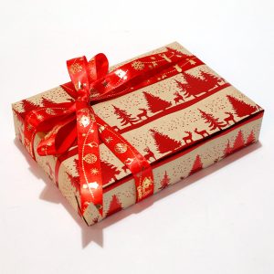 Papier cadeau kraft de Noël – Image 5
