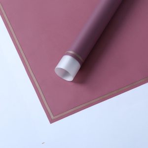 Papier cadeau imperméable transparent unicolore – Image 13