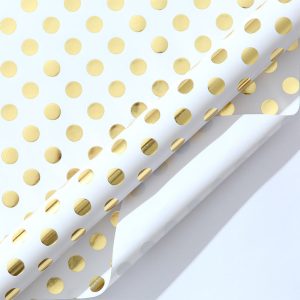 Papier cadeau en feuille d'or – Image 7