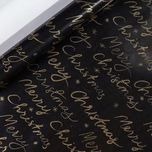 Papier cadeau en feuille d'or – Image 8