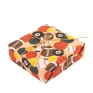 Papier cadeau Kraft Sports Series – Image 5