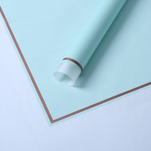 Papier cadeau imperméable transparent unicolore – Image 8