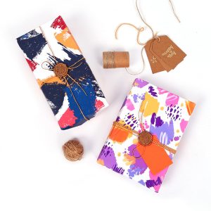 Papier cadeau kraft blanc – Image 5