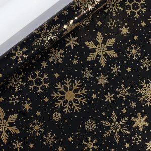 Papier cadeau en feuille d'or – Image 6