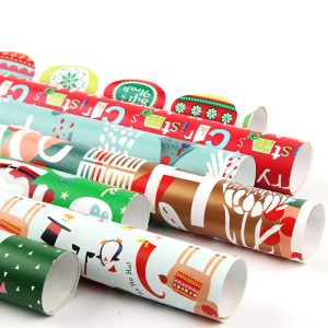 Papier cadeau kraft de Noël – Image 4