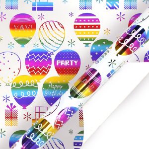 Papier cadeau en feuille d'or – Image 11