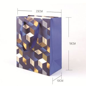 Sac cadeau estampé doré – Image 12