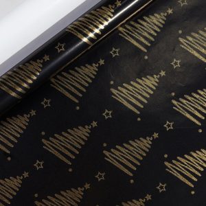 Papier cadeau en feuille d'or – Image 7