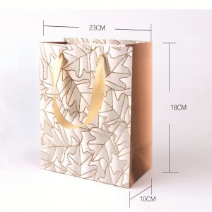 Sac cadeau estampé doré – Image 7